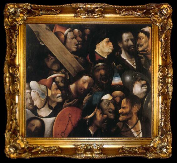 framed  BOSCH, Hieronymus Christ Carrying the Cross, ta009-2